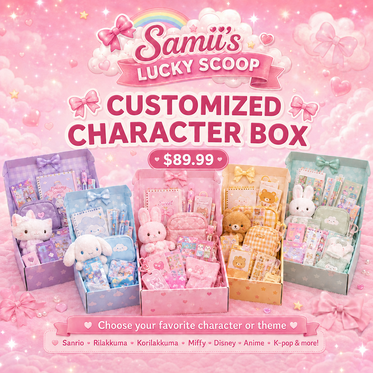 Customized Favorite Character Box