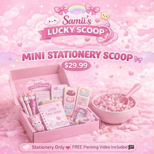 Mini Kawaii Stationary Mystery Scoop