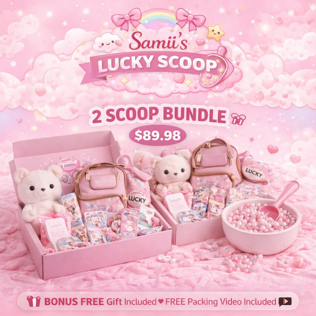 2 Lucky Kawaii Scoops + 1 Free Gift!