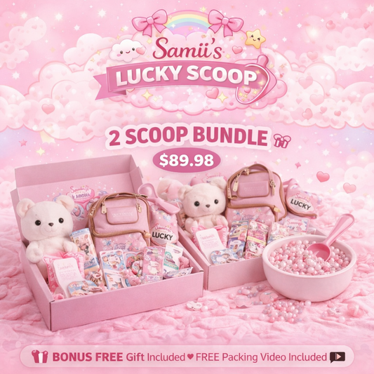 2 Lucky Kawaii Scoops + 1 Free Gift!